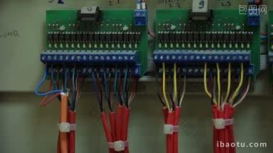 发电机配线屏蔽连接端口用电线插入